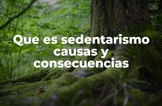 El sedentarismo y su impacto en la salud moderna