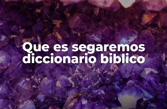 Que es Segaremos Diccionario Biblico 2 La importancia de la cosecha en la teología bíblica