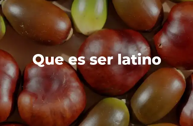 La identidad cultural detrás de la palabra latino