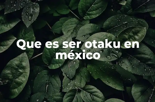 Que es Ser Otaku en México 2 La influencia de la cultura otaku en la sociedad mexicana