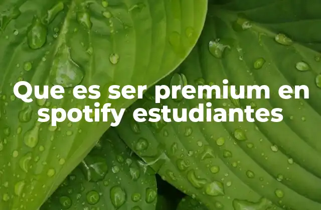 Que es Ser Premium en Spotify Estudiantes 2 Ventajas de tener una cuenta Premium para estudiantes