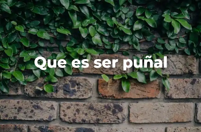 El puñal como símbolo de traición y doblez