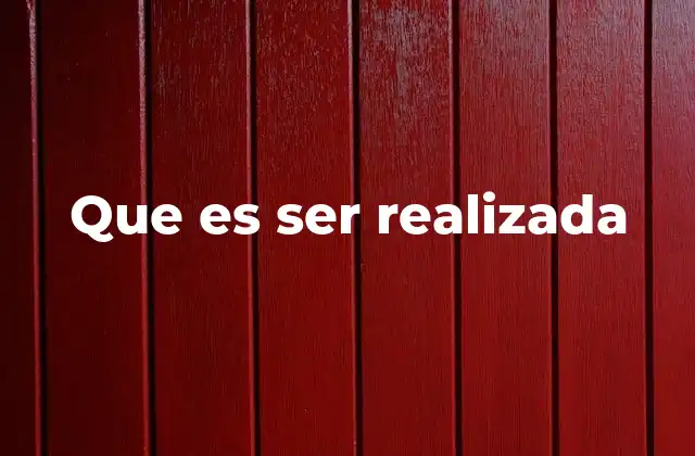 El camino hacia la autorrealización