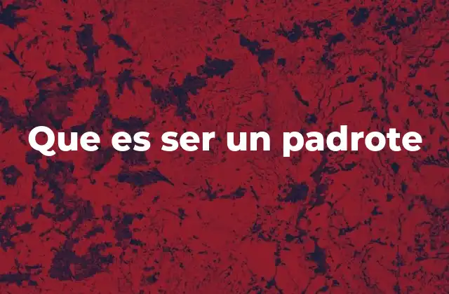 La dinámica del padrote en el entorno social