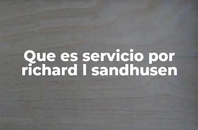 La importancia del enfoque Sandhusen en el mundo moderno