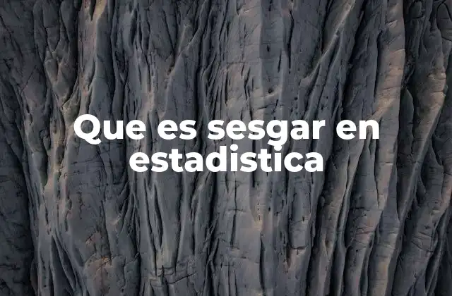 La importancia de la objetividad en la investigación estadística