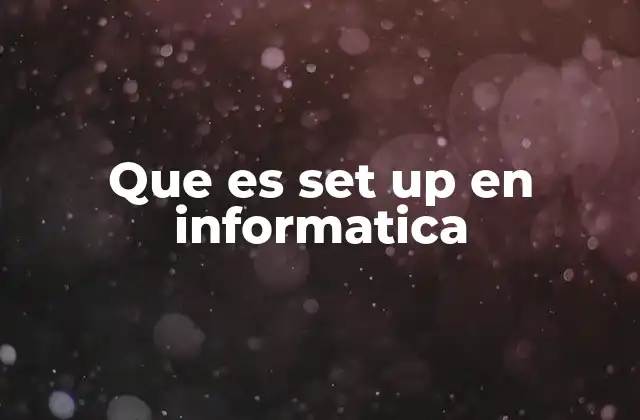 El proceso de configuración en el mundo digital