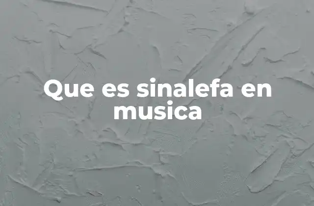 La sinalefa como herramienta de notación musical