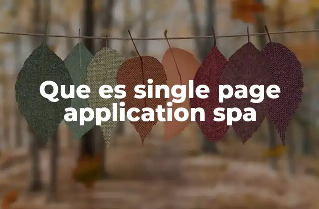 Cómo se diferencia una SPA de una página web tradicional