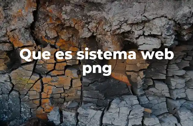 Que es Sistema Web Png