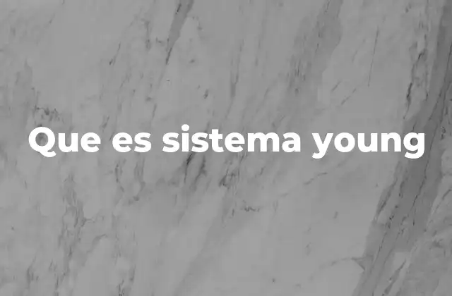 Que es Sistema Young 2 El enfoque pedagógico detrás del Sistema Young