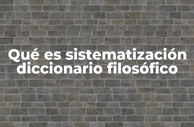 La importancia de organizar el pensamiento filosófico