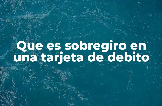 Cómo se diferencia el sobregiro de un préstamo o crédito