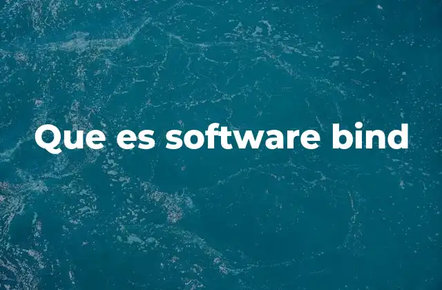 Que es Software Bind 2 La importancia de la gestión de dominios en redes informáticas