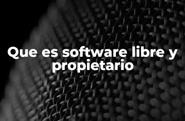 Diferencias clave entre ambos tipos de software