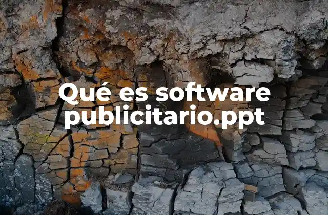 Qué es Software Publicitario.ppt