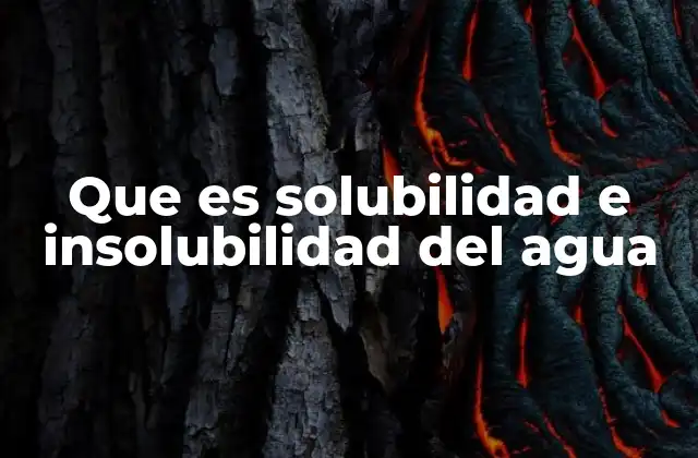 La importancia de las propiedades de disolución en la vida cotidiana