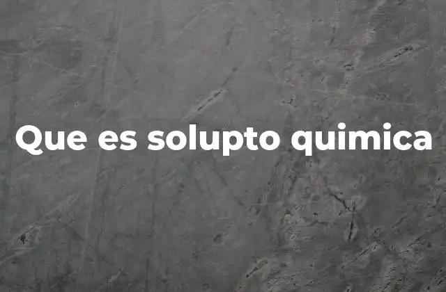 Componentes esenciales de una solución