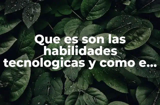 La importancia de las competencias digitales en el desarrollo profesional