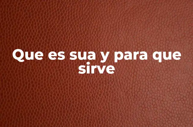 La importancia del SUA en la gestión ambiental