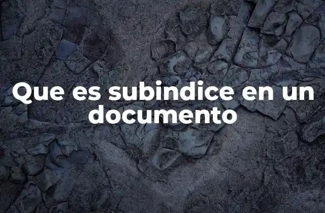 La importancia de la organización jerárquica en documentos complejos