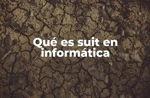 La importancia de las suites de software en la tecnología moderna