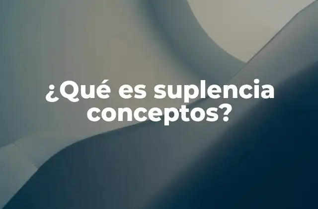 La suplencia como herramienta de comunicación