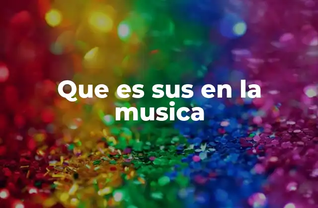 El uso de sus en la cultura musical urbana