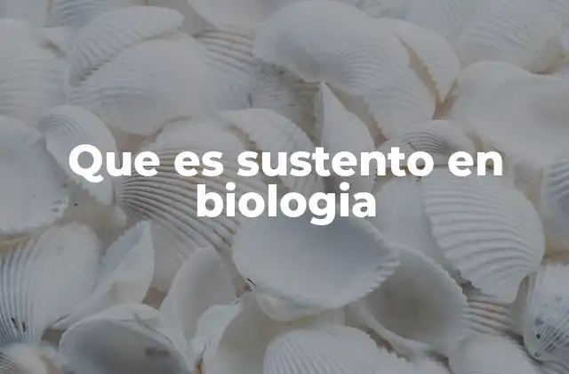 La importancia del sustento en la supervivencia de las especies