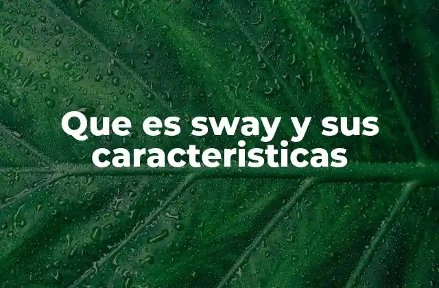 Sway: una herramienta para presentaciones modernas