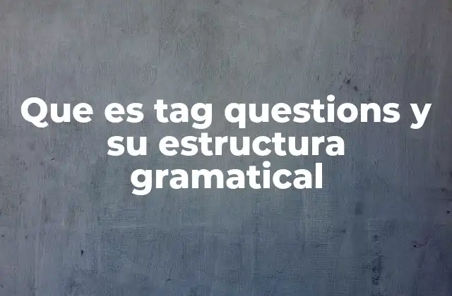 Uso y función de las preguntas de confirmación en el habla cotidiana