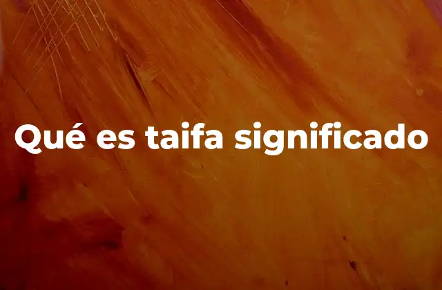 Las dinámicas políticas tras el surgimiento de las taifas