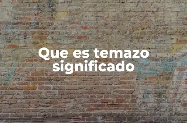 Que es Temazo Significado