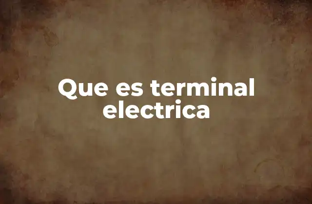 Componentes esenciales en sistemas eléctricos