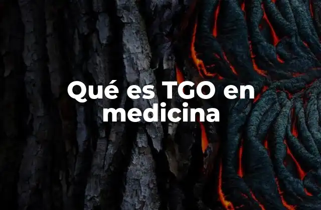 El TGO como un indicador de salud hepática