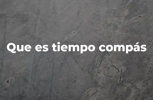 Que es Tiempo Compás 2 La importancia del compás en la interpretación musical