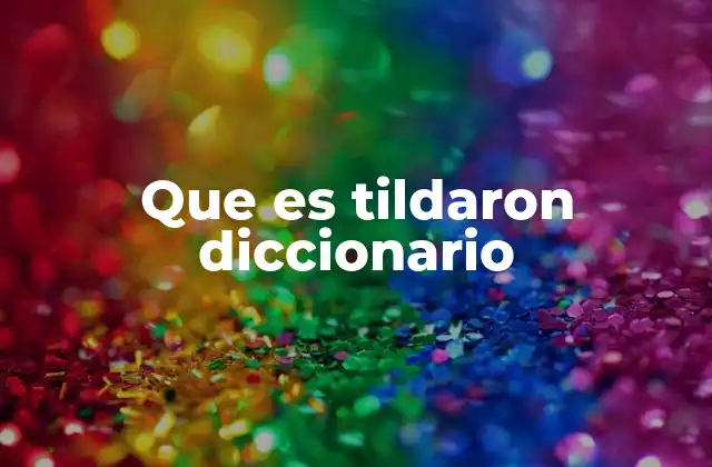 El papel de la tilde en la lengua española