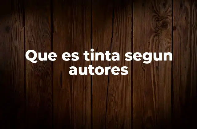 Que es Tinta Segun Autores 2 La tinta como puente entre la comunicación y la cultura