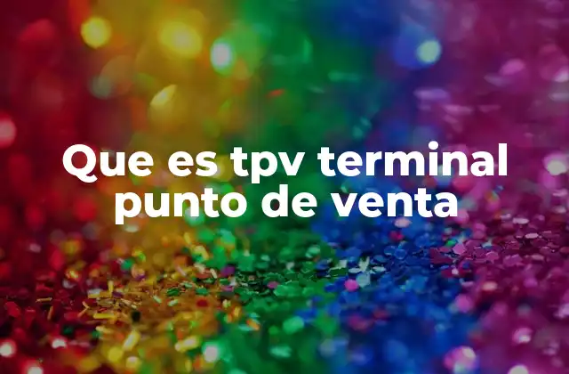 La evolución del TPV en el comercio moderno