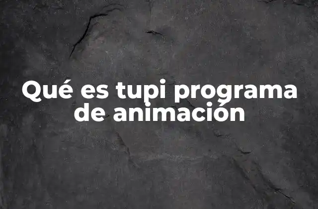 Explorando las funciones esenciales de Tupi