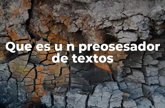Funciones básicas de un procesador de textos