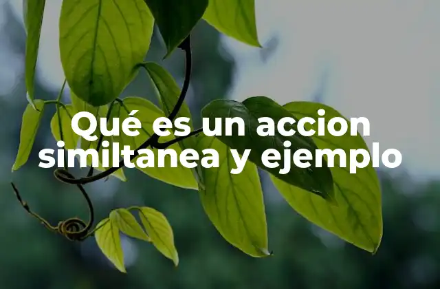 La importancia de las acciones paralelas en la programación