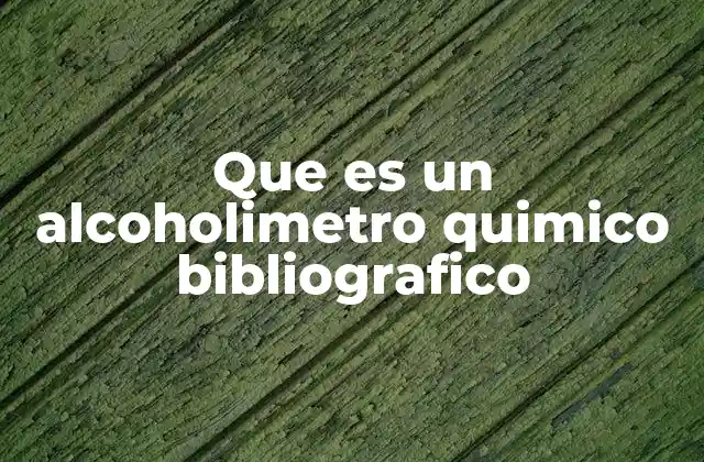 El papel del alcohol en la historia científica