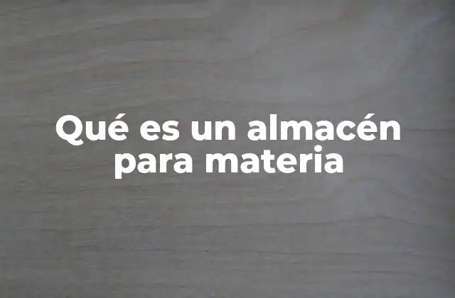 La importancia de tener un espacio organizado para materiales