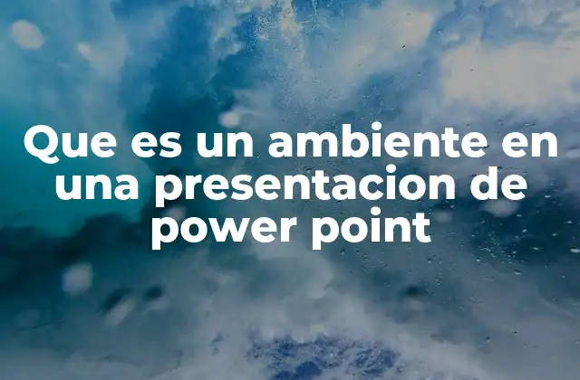 Cómo el diseño influye en la percepción del ambiente de una presentación