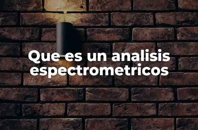 Cómo funciona la espectrometría