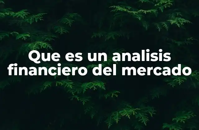 Que es un Analisis Financiero Del Mercado 2 Cómo el análisis financiero influye en la toma de decisiones empresariales