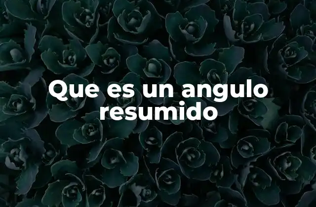 Que es un Angulo Resumido 2 La importancia de las figuras geométricas básicas