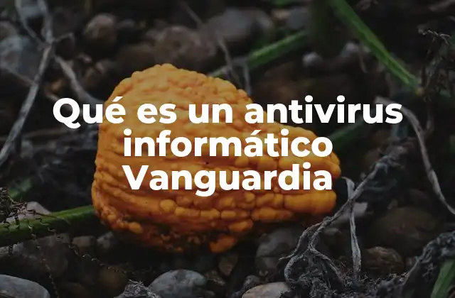Qué es un Antivirus Informático Vanguardia