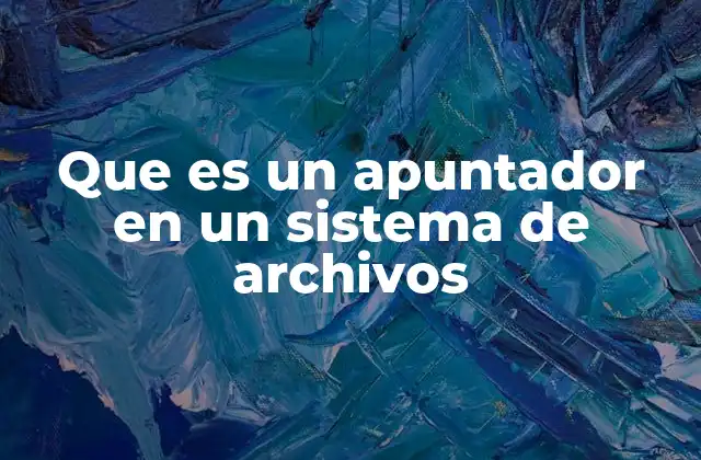 Cómo los apuntadores optimizan el almacenamiento de archivos